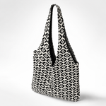 Load image into Gallery viewer, Women's Striped Knitted Tote Shoulder Bag N6J139