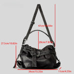 Load image into Gallery viewer, Women's PU Vintage Oversized Tote Shoulder Bag N6J118