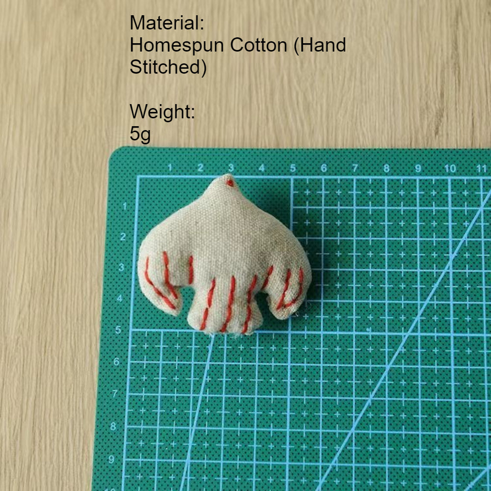 Handmade Homespun Cotton Animal Brooch Cute Pin N6G021