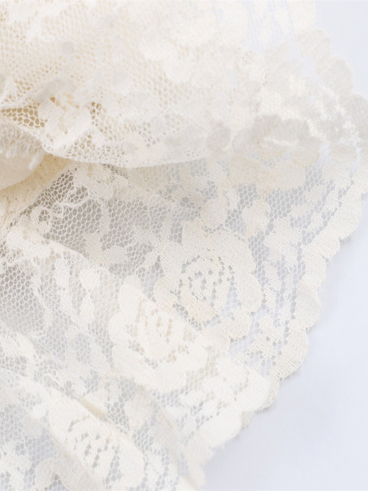 Layered Lace Crop Camisole Top Women N6C279