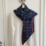 Load image into Gallery viewer, Women's Cotton Linen Printed Scarf Shawl N6J144