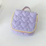Load image into Gallery viewer, Womens Heart Print Polyester Cosmetic Bag N6K119