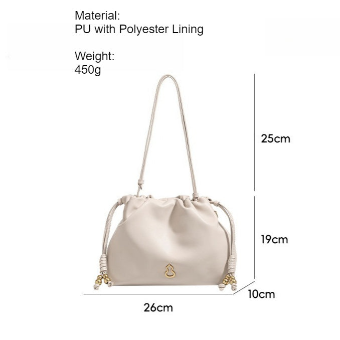 Soft PU Cloud Underarm Bag Tote Shoulder Crossbody N6F171