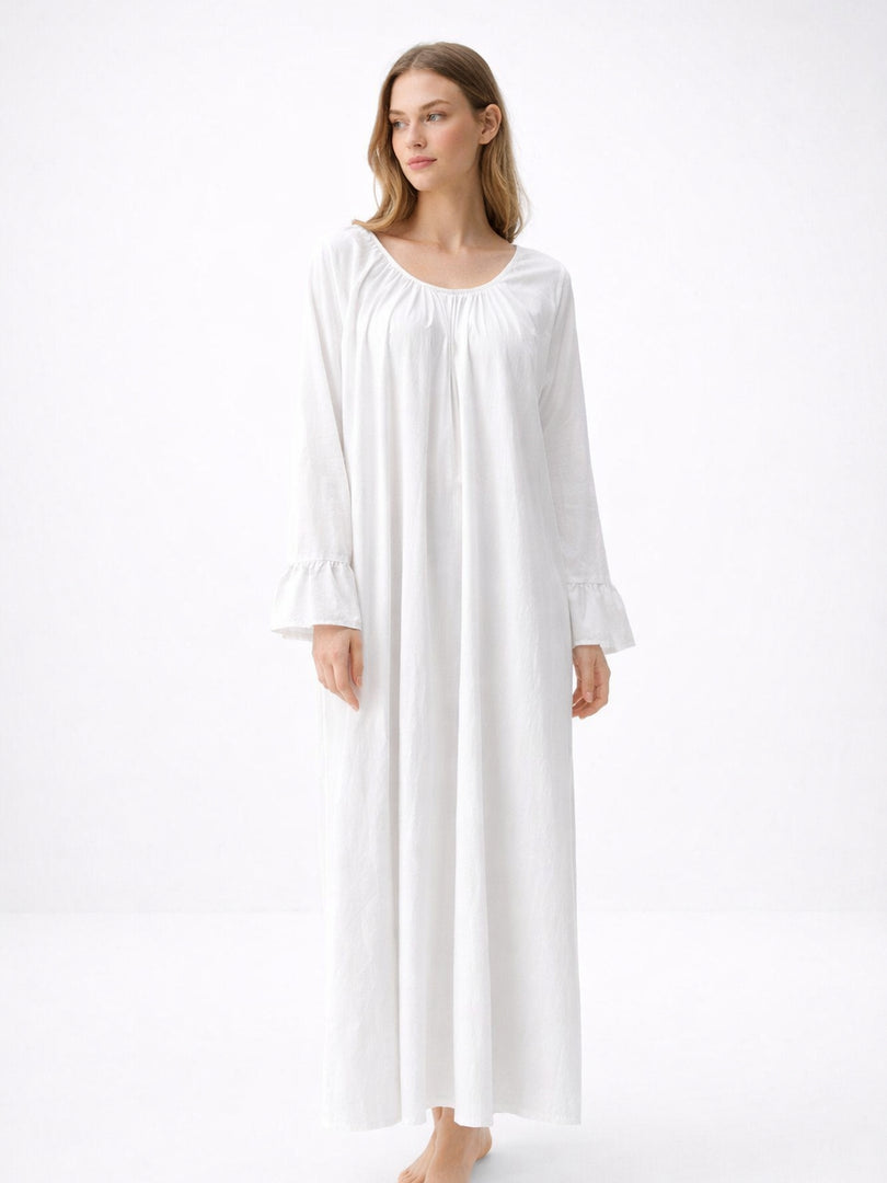 Brown Lounge Robe Dress Women N6C200