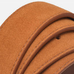 Load image into Gallery viewer, Matte Prong Buckle Genuine Leather Belt Women N6H325