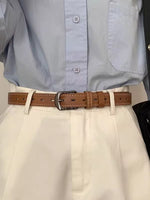 Load image into Gallery viewer, Retro Brown Belt  Fashion PU Leather Buckle Strap N6C074