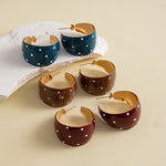 Load image into Gallery viewer, Womens Polka Dot C Shape Hoop Earrings N6K161