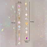 Load image into Gallery viewer, Prosperity Amethyst Citrine Sun Catcher Hanging Decor N6F297