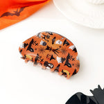 Load image into Gallery viewer, Halloween Ghost Pumpkin Acrylic Claw Clip S5P539