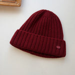 Load image into Gallery viewer, 100 Percent Wool Solid Color Knit Beanie N6K285