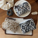 Load image into Gallery viewer, Handmade Cotton Linen Embroidered Coin Purse Pouch N6F107