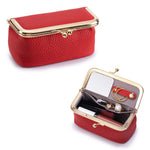 Load image into Gallery viewer, Unisex Leather Mini Jewelry Clutch N6J227
