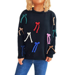 Load image into Gallery viewer, Butterfly Patch Knit Mid Weight Options N5Z963
