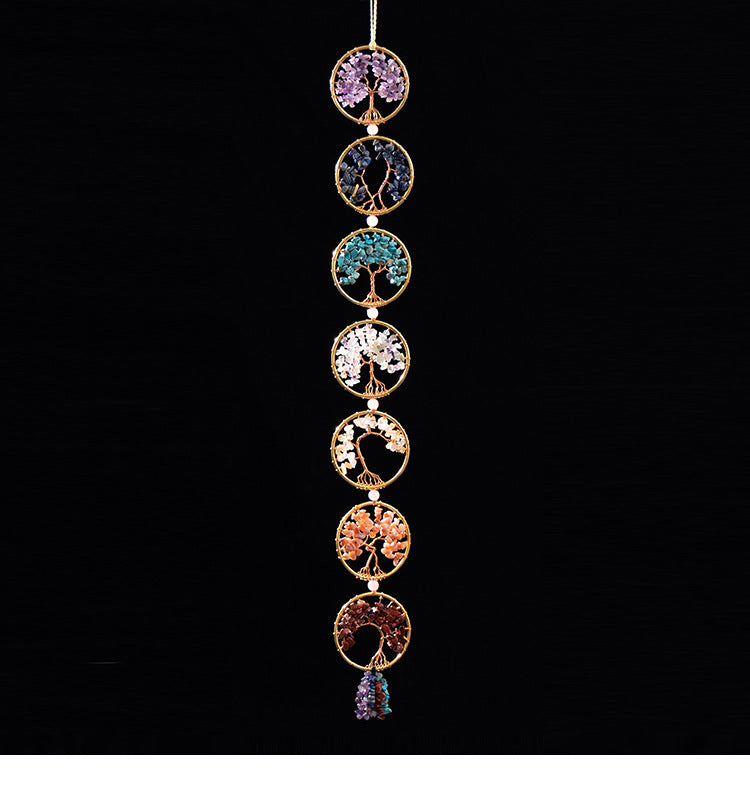 Tree of Life Crystal Car Charm Harmony Protection N6F299
