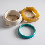 Load image into Gallery viewer, Resin Ombré Circle Geometric Bangle Set 3-Piece N6H076