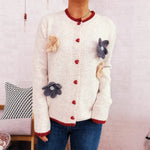 Load image into Gallery viewer, Cable Notch Sweater Mid Weight N5A208

