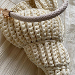 Load image into Gallery viewer, Handwoven Shell Beach Crossbody Bag Crochet Tote N6F084