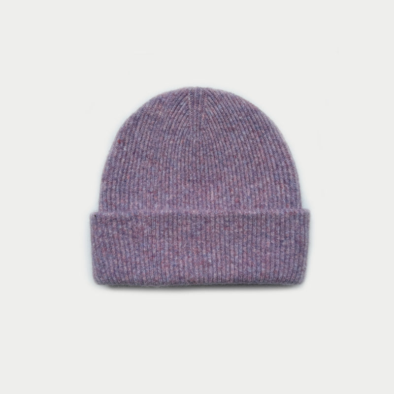 Womens Wool Blend Seamless Knit Beanie N6K282