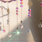Load image into Gallery viewer, Crystal Sun Catcher Cloud Prism Wind Chime  N6F293
