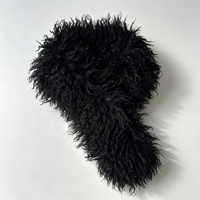 Unisex Plush Magnetic Neck Warmer Scarf NJ6128