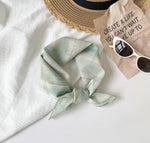 Load image into Gallery viewer, Cotton Linen Square Scarf Women Decorative Neck Wrap N6H118
