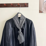 Load image into Gallery viewer, Simple French Thin Stripe Scarf Women Versatile M5A338