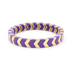 Load image into Gallery viewer, Arrow Beads Bracelet Tribal Enamel Elastic Adjustable S5P049
