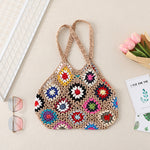 Load image into Gallery viewer, Bohemian Hand-Crochet Shoulder Bag Women N6E086