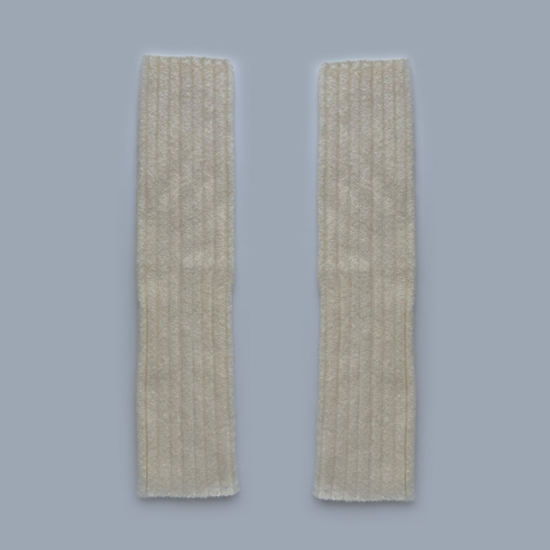 Essential Wool Blend Knit Leg Warmers  M5A130