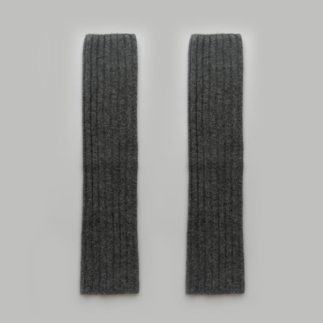 Essential Wool Blend Knit Leg Warmers  M5A130