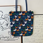 Load image into Gallery viewer, Cotton Linen Embroidered Shoulder Bag Handmade Tote N6F131