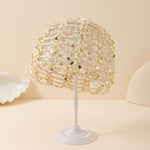 Load image into Gallery viewer, Hollow Out Sequin Handmade Cotton Mesh Hat N6G222