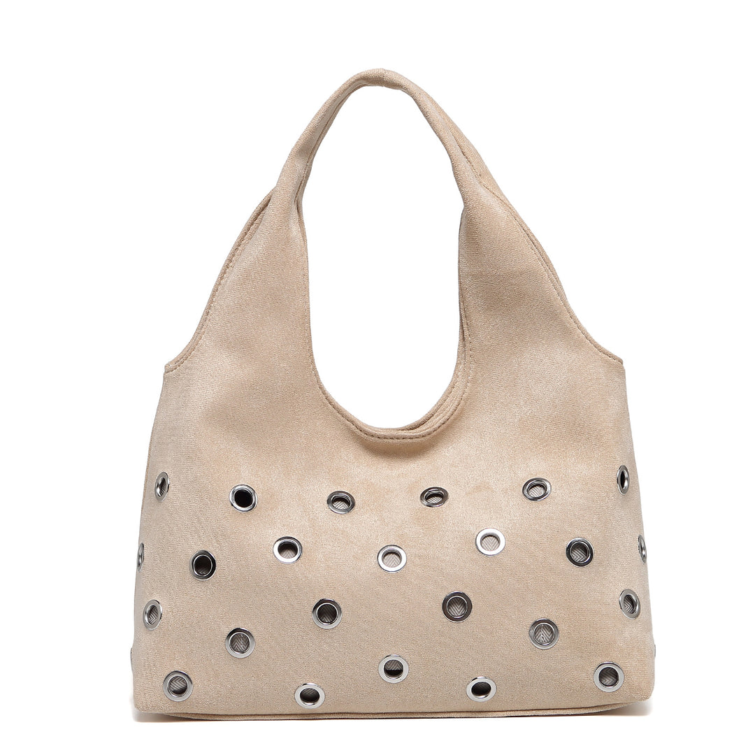 Velvet Tote Bag with Magnetic Closure S5P599
