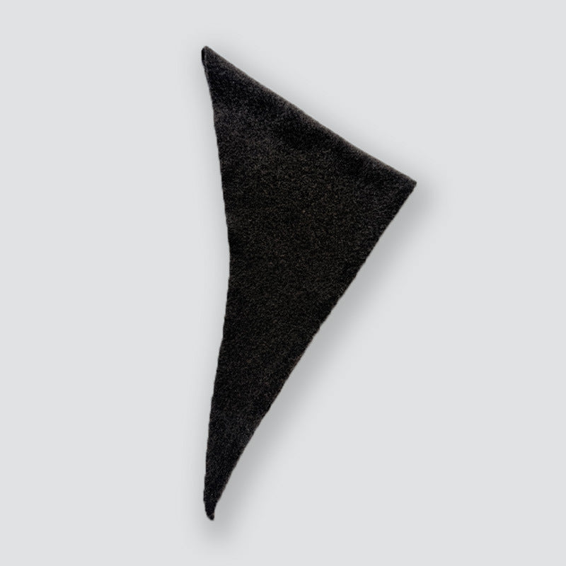 Wool Blend Triangle Scarf  M5A163