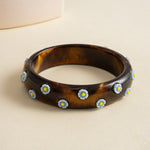 Load image into Gallery viewer, Womens Vintage Marbled Floral Resin Bracelet N6K149