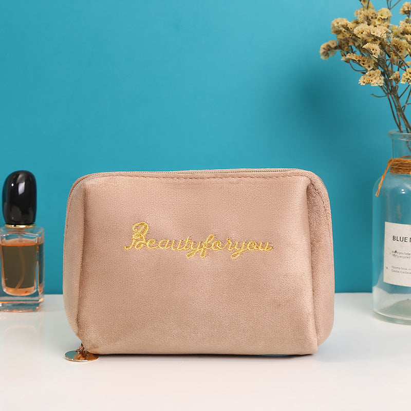 Retro Velvet Brush Pouch Women N6B132