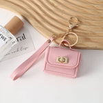 Load image into Gallery viewer, Mini Leather Coin Purse Keychain Portable Small Pouch N6G084