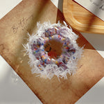 Load image into Gallery viewer, Hand Crocheted Multi Color Continuous Loop Hair Tie S5P435