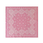 Load image into Gallery viewer, Cotton Paisley Print Small Square Scarf Neck Wrap N6H114