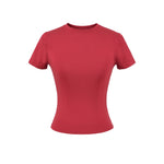 Load image into Gallery viewer, Polka Dot Fitted T-shirt Women N6D087