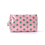 Load image into Gallery viewer, Unisex Waterproof Polka Dot PVC Cosmetic Bag N6J240