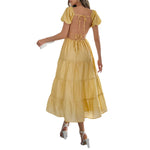 Load image into Gallery viewer, Belted A Line Dress Lightweight Options N5Z736
