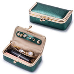 Load image into Gallery viewer, Pearlescent Nappa Leather Jewelry Pouch Cosmetic Bag N6G099