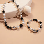Load image into Gallery viewer, Vintage Irregular Faux Pearl Glass Bead Choker  Women N6H150