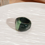 Load image into Gallery viewer, Vintage Candy Resin Oval Geometric Ring Women N6H095