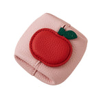 Load image into Gallery viewer, Top Grain Leather Apple Coin Purse Mini Organizer N6G089