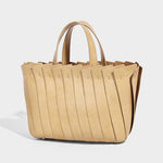 Load image into Gallery viewer, Handmade Patchwork Basket Bag Shoulder Tote N6F115