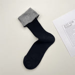 Load image into Gallery viewer, Contrast Stripe Stackable Socks Women Style M5A014