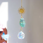 Load image into Gallery viewer, Natural Crystal  Hanging Home Decor Prism N6F295