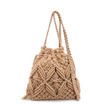 Load image into Gallery viewer, Woven Bucket Bag Women Minimalist N6C025